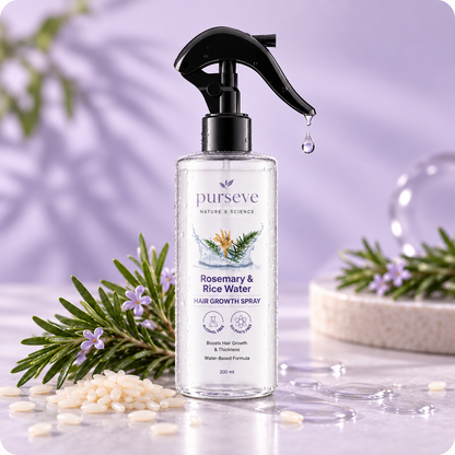 Rosemary & rice water hair growth extract