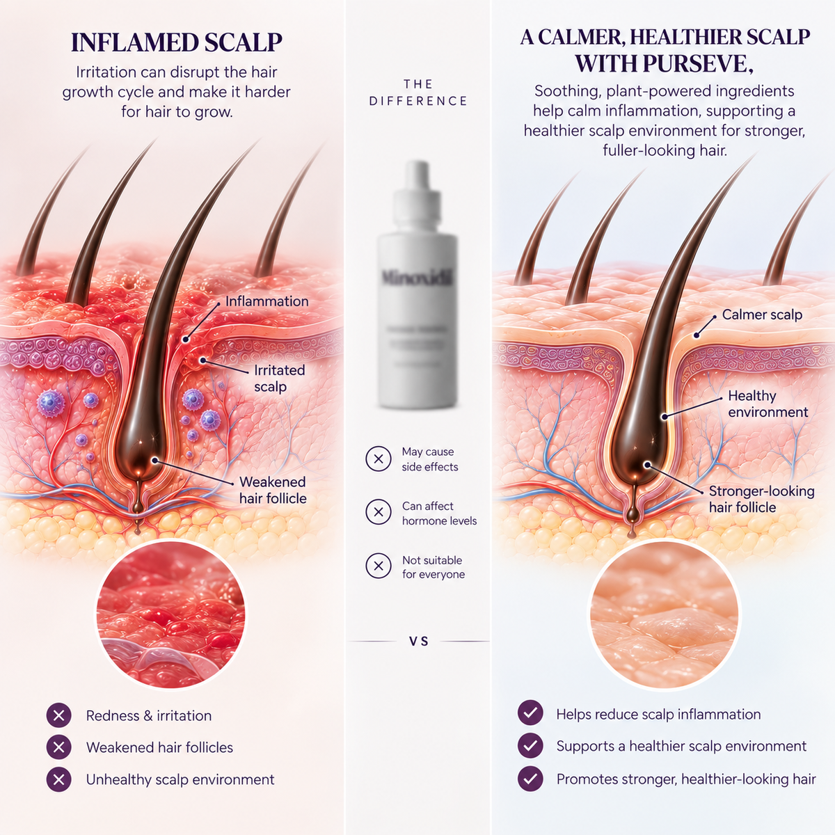 Rosemary & rice water hair growth extract